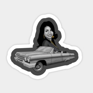 Lowrider impala Sticker